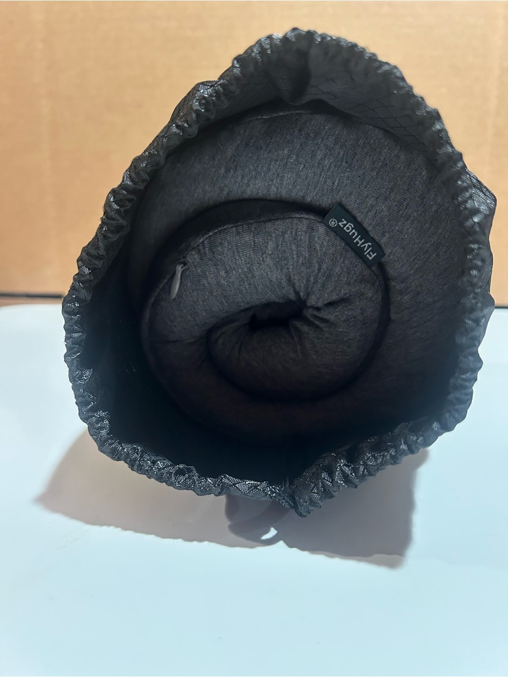 FlyHugz Black Travel Stuff Sack - Picture 2 of 5